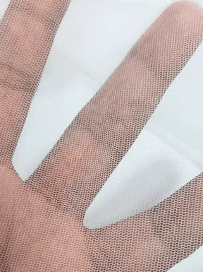 Buy Dyeable Nylon Mono Net Fabric Width 54 Inch | MF140