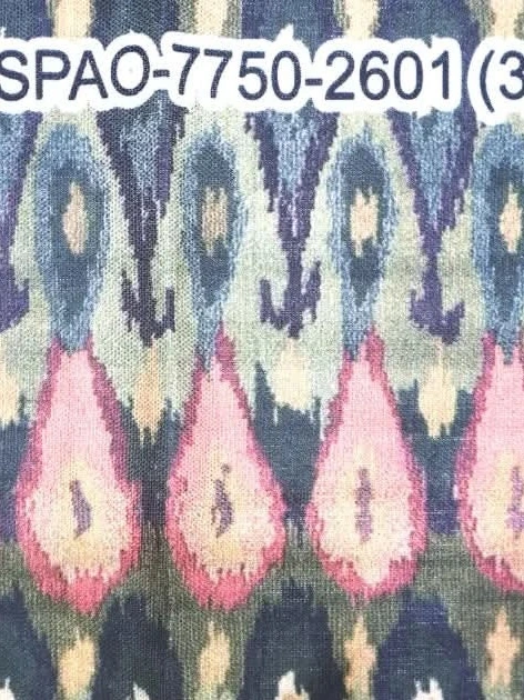 Small Motif Poly Linen Fabric [Shirtwear & Kurta Ready] SPAO-7750-2601 (3) thumb 3