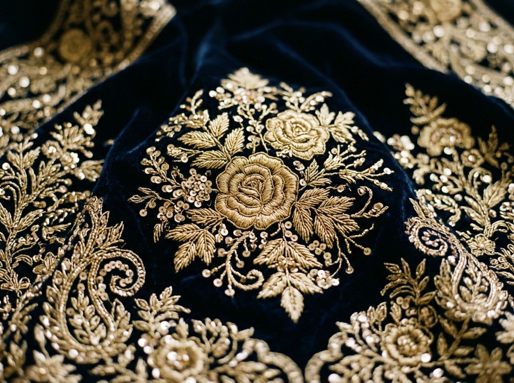 Embroidered Fabric